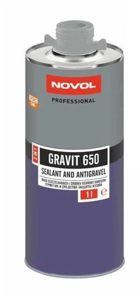 NOVOL Gravit 650 Sealant&Antigravel - Pilkas, apsauginė danga, pilka, 1L