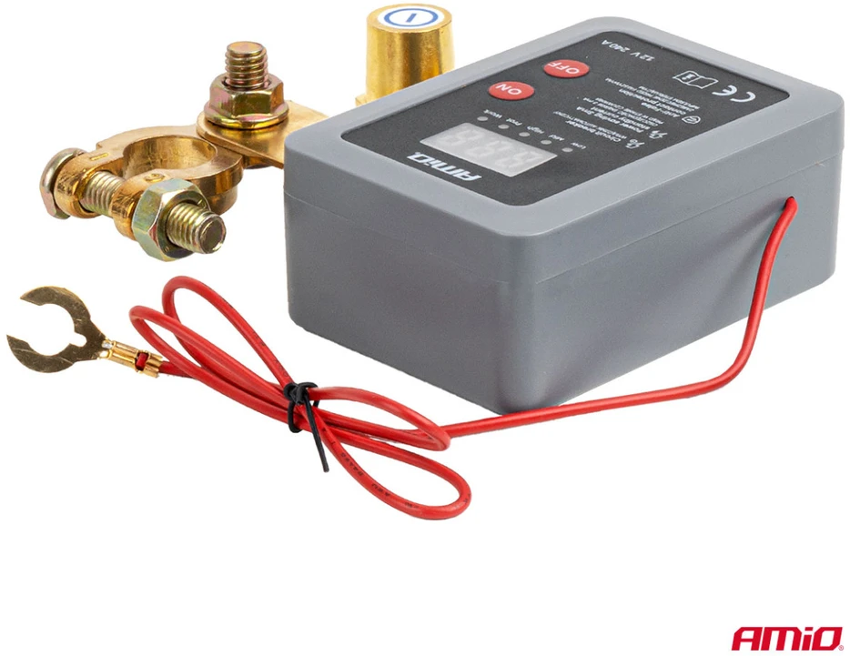 Nuotolinis akumuliatoriaus atjungiklis 12V 240A (BATT) AMIO-04832