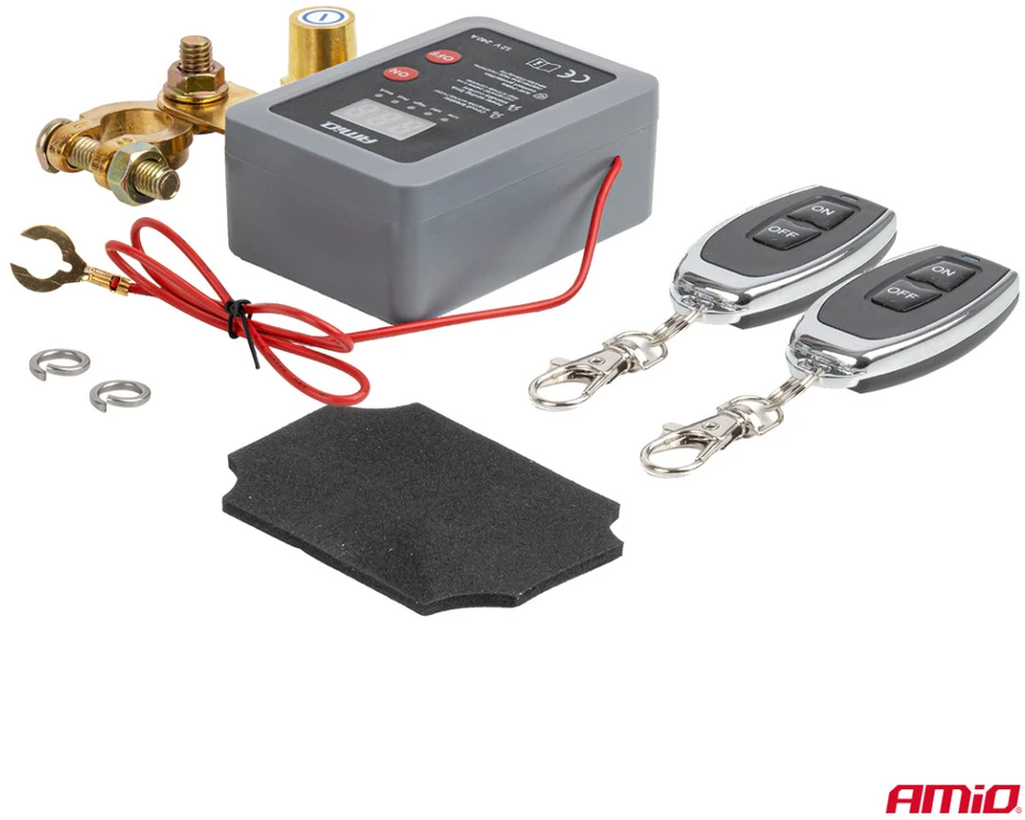 Nuotolinis akumuliatoriaus atjungiklis 12V 240A (BATT) AMIO-04832