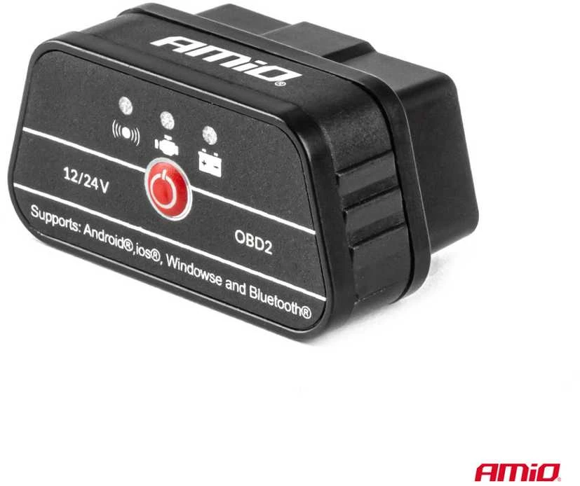 OBD2 BT PIC25K80 DC24K diagnostikos skaitytuvas AMIO-04731