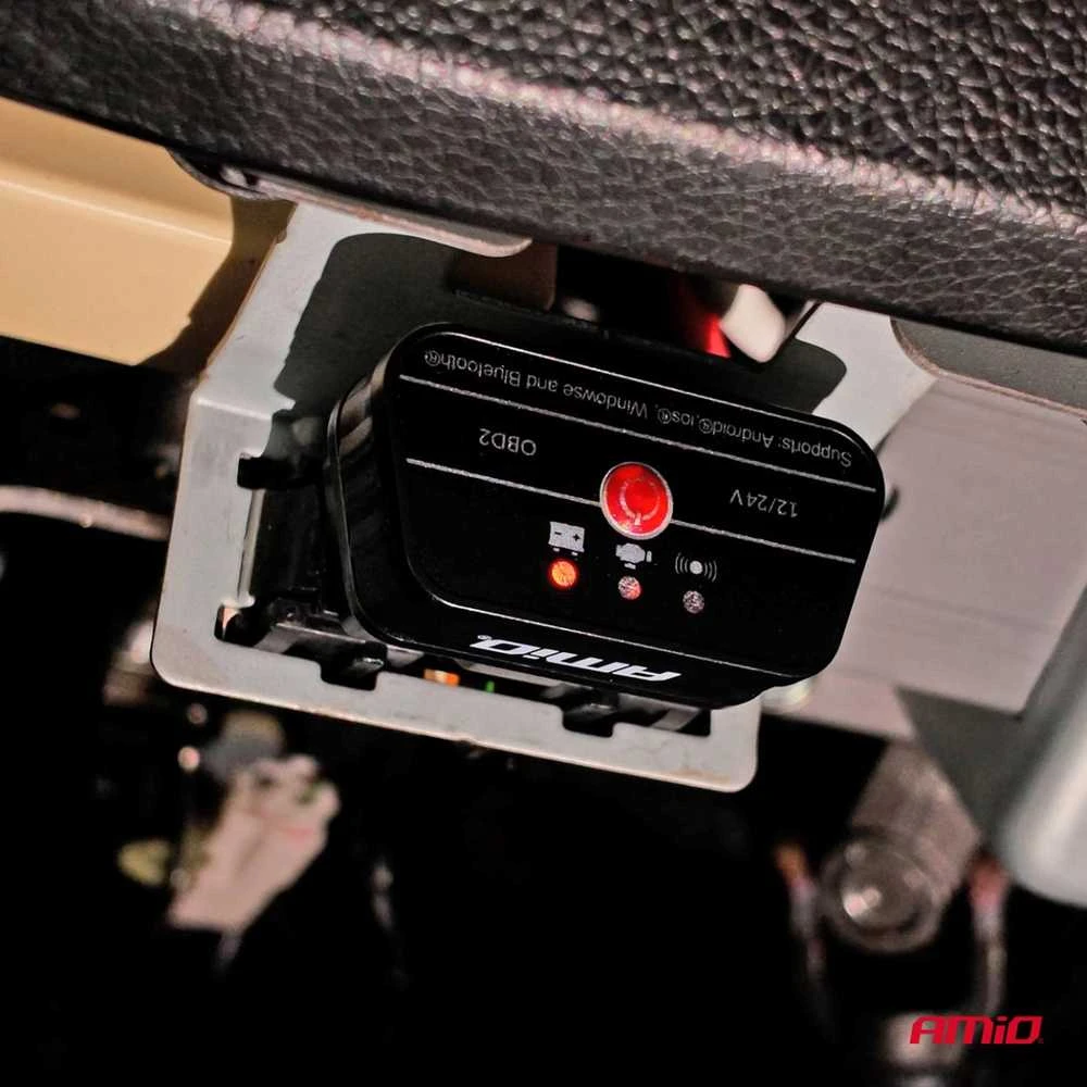 OBD2 BT PIC25K80 DC24K diagnostikos skaitytuvas AMIO-04731