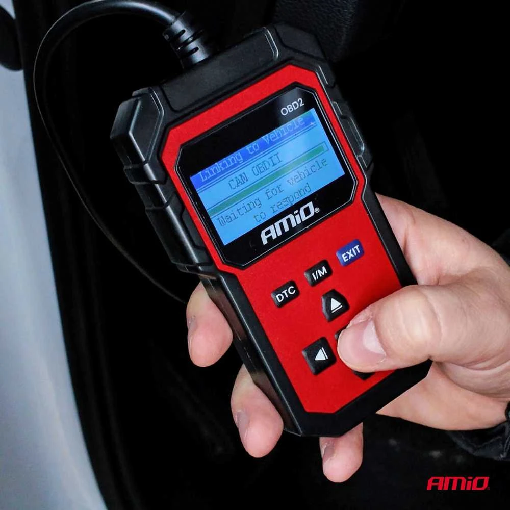 OBD2 diagnostikos skaitytuvas AMIO-04730, 155×85×25 mm
