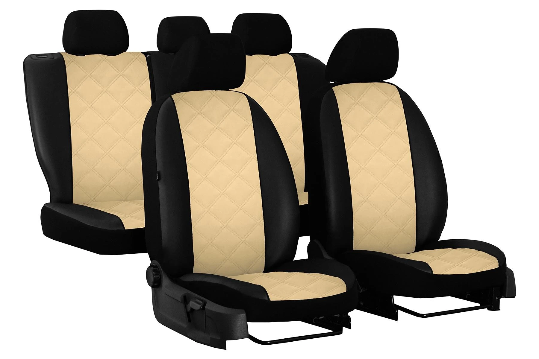 ES COMFORT sėdynių užvalkalai (eko oda) Dodge Journey 2008-2014m.