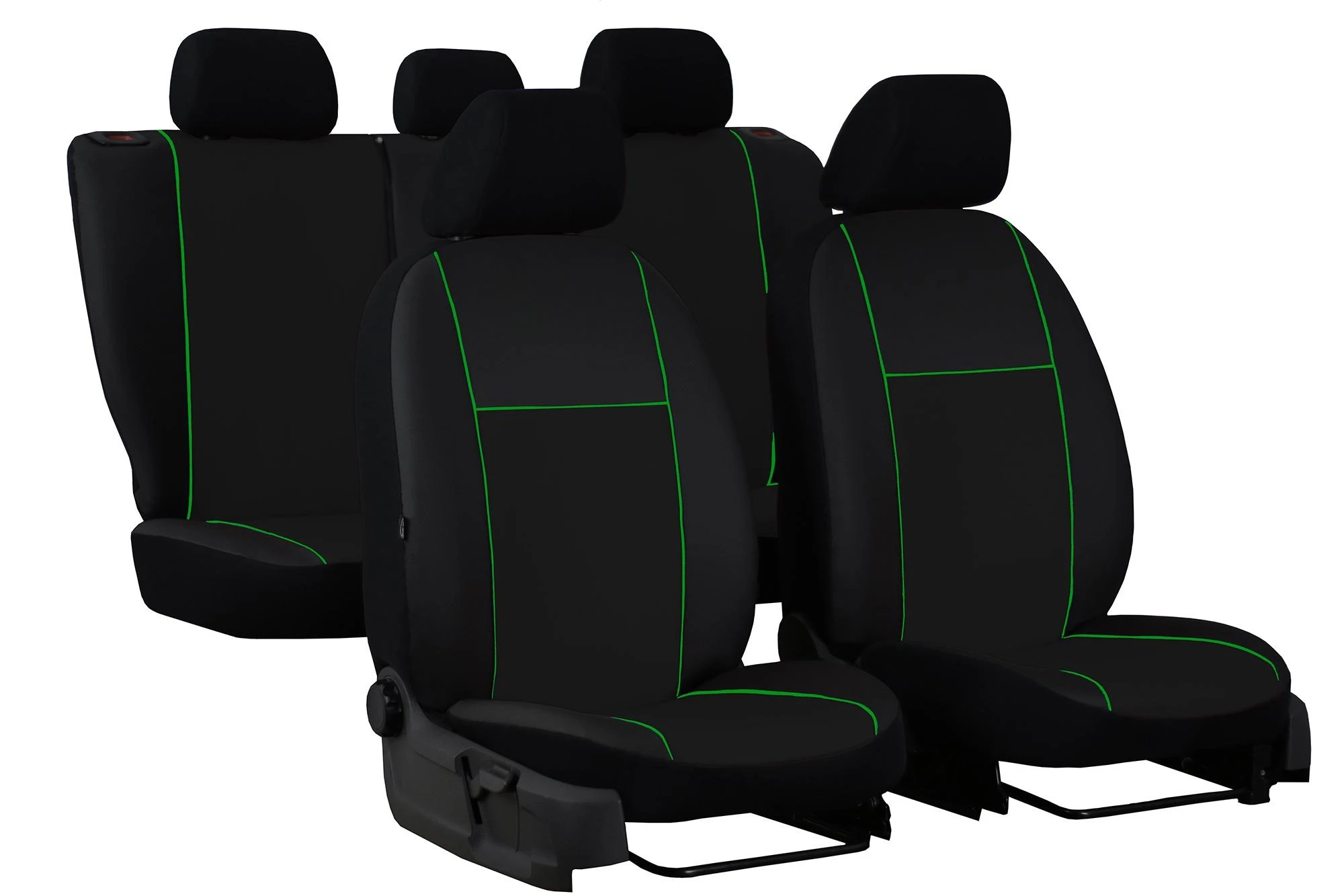 ES ECO LINE sėdynių užvalkalai (eko oda) Dodge Caliber 2006-2011m.