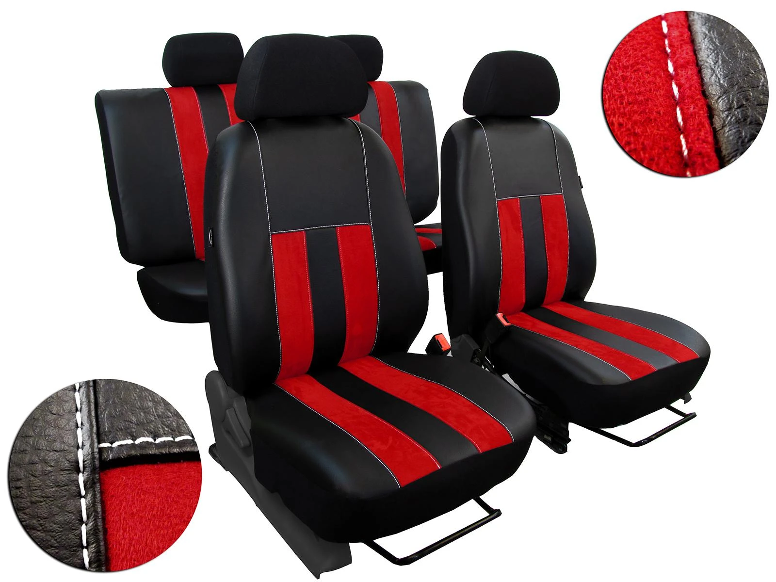 ES GT sėdynių užvalkalai (eko oda, alcantara) Dodge Journey 2008-2014m.