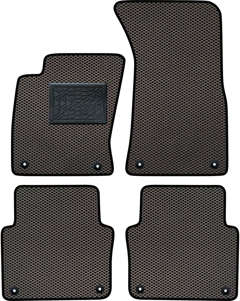 Evatech Polimeriniai EVA kilimėliai Audi A8 D3 4WD Short Base 2002-2009m.