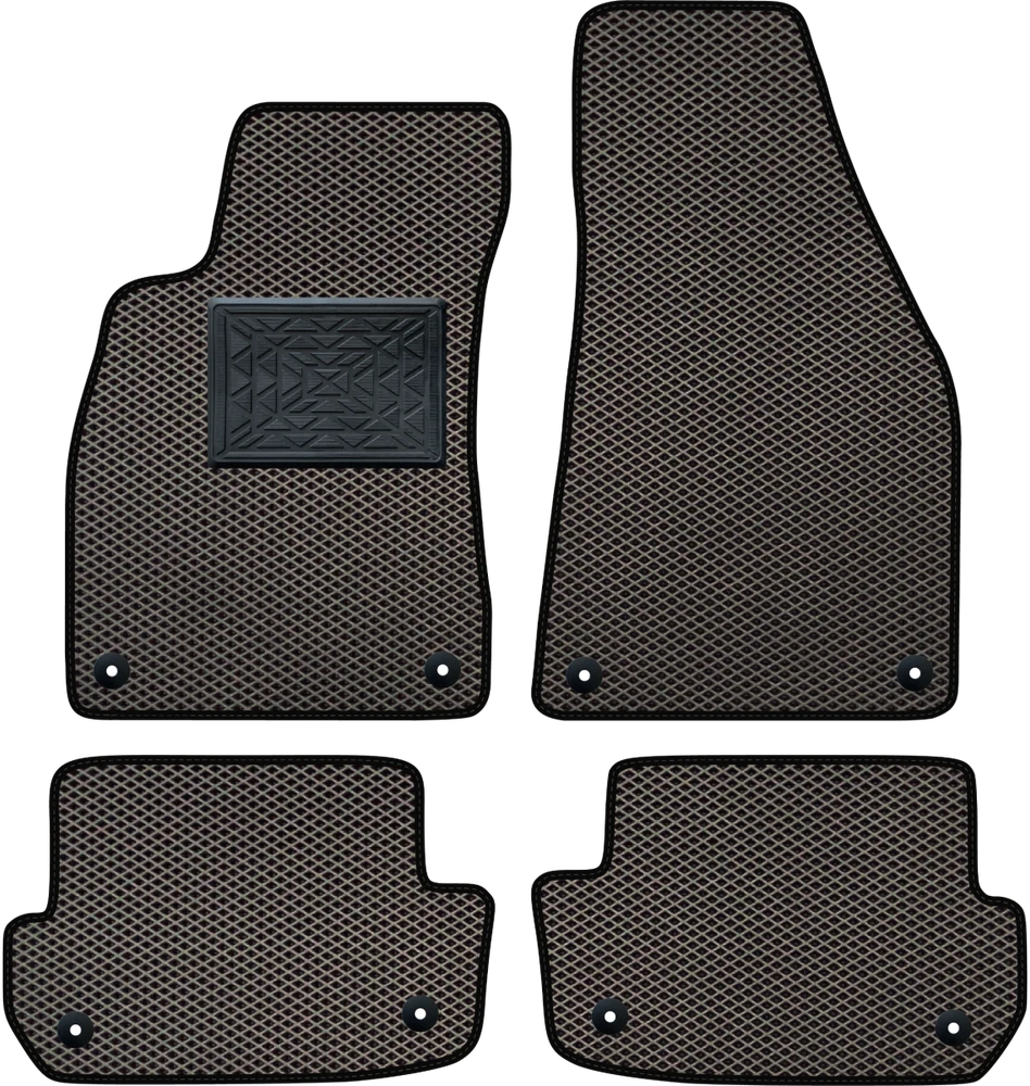 Evatech Polimeriniai EVA kilimėliai Audi A4 B6 Cabrio 2002-2006m.