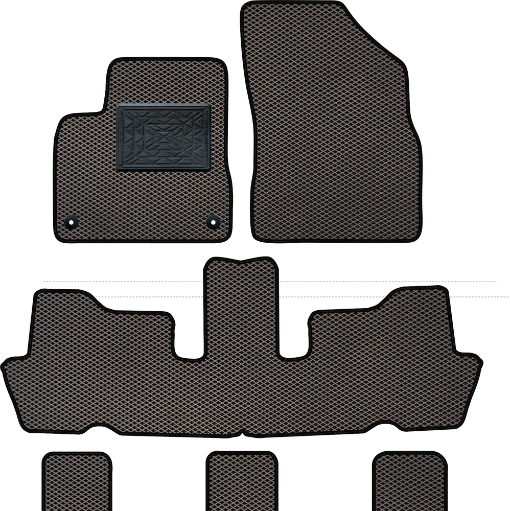 Evatech Polimeriniai EVA kilimėliai Citroen C4 Grand Picasso I 5 vietų 2006-2013m.