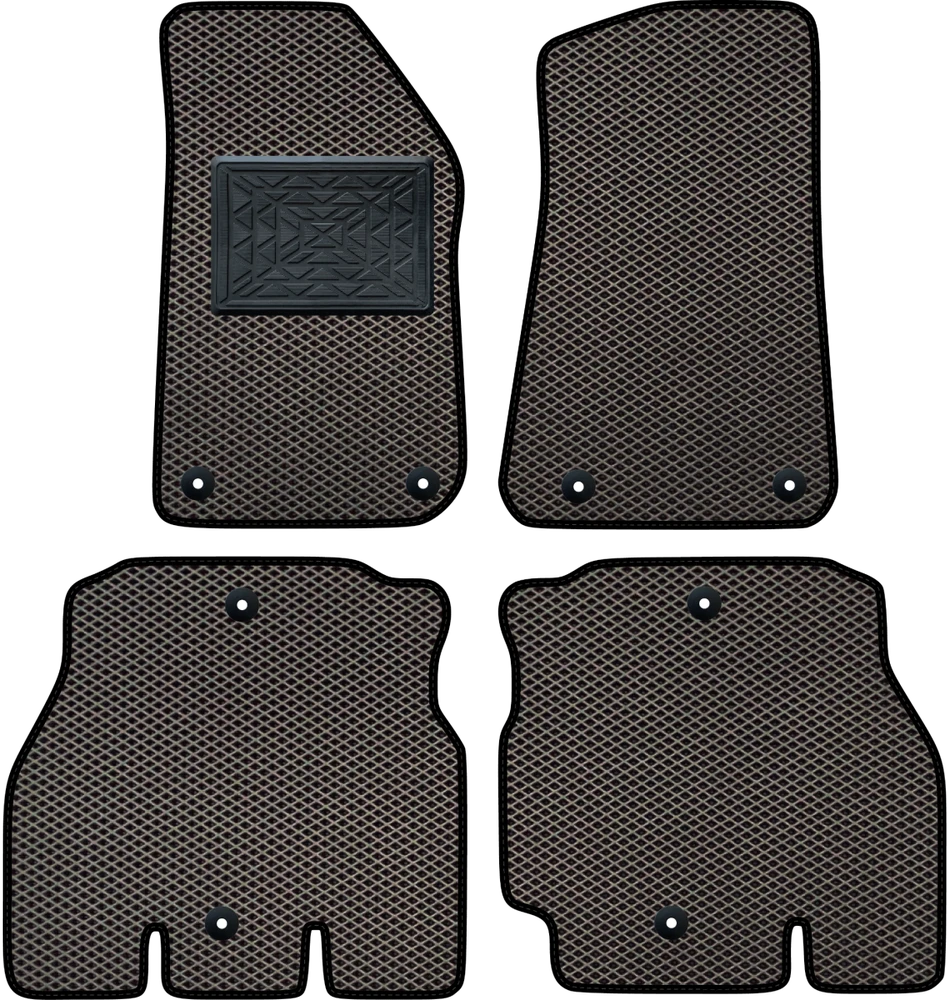 Evatech Polimeriniai EVA kilimėliai Jeep Wrangler IV JL 5 durų nuo 2017m.