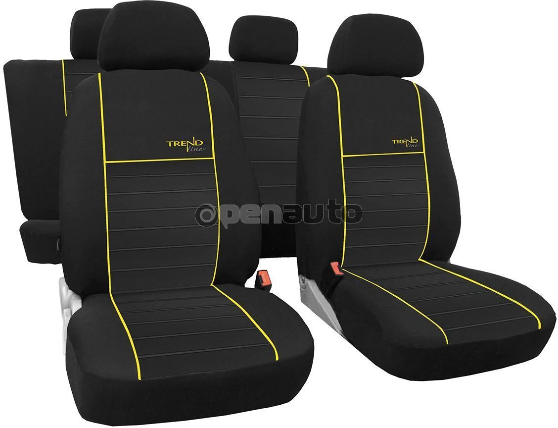 ES TREND LINE sėdynių užvalkalai (medžiaginiai) Volkswagen T6 2015-2024m. (8 vietų)