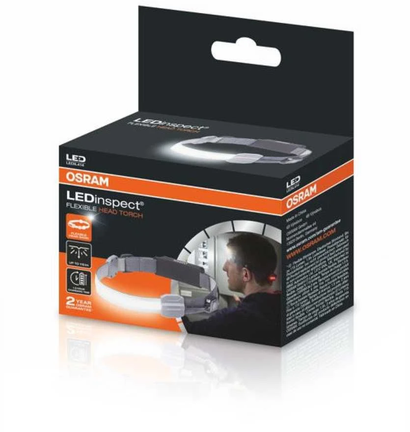 OSRAM ACE Flexible Head Torch, apžiūros lempa ant galvos