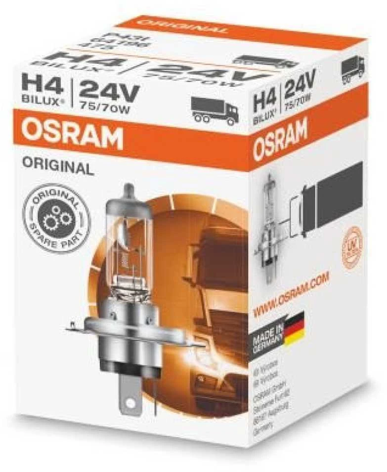OSRAM Automobilinė lemputė H4 75/70W 24V 1vnt
