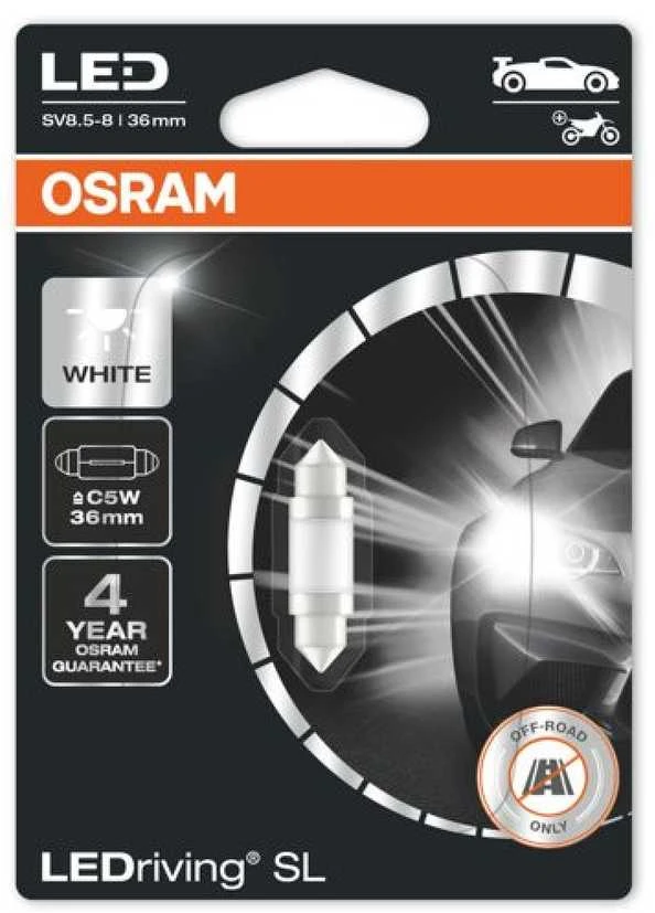 Osram LEMP AUT LED AUTO C5W 12V