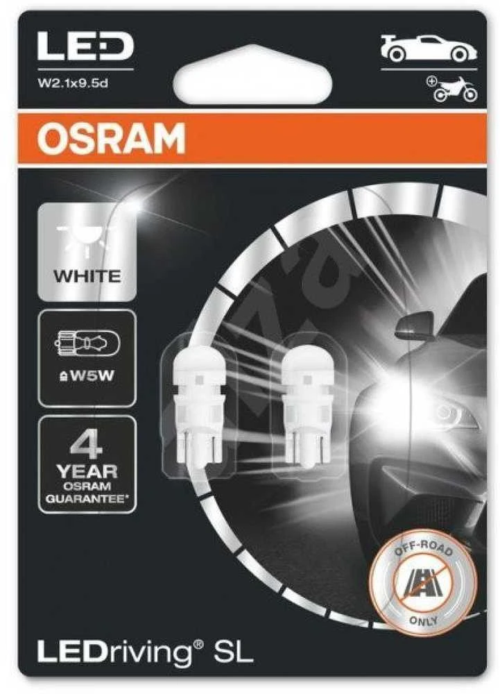 Osram LEMP AUT LED AUTO W5W 12V