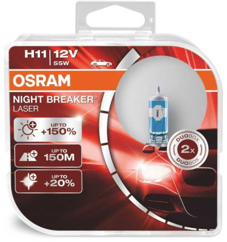 Osram Night Breaker Laser H11 pakuotė