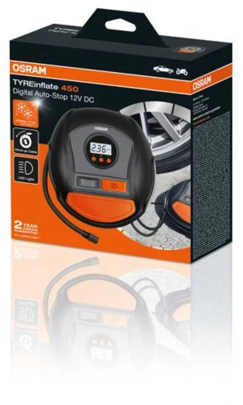 OSRAM Oro kompresorius skaitmeninis 5.5BAR 12V