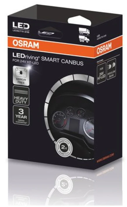 OSRAM Rezistorius H7 24V20W, LEDriving Smart Canbus LEDSCT10