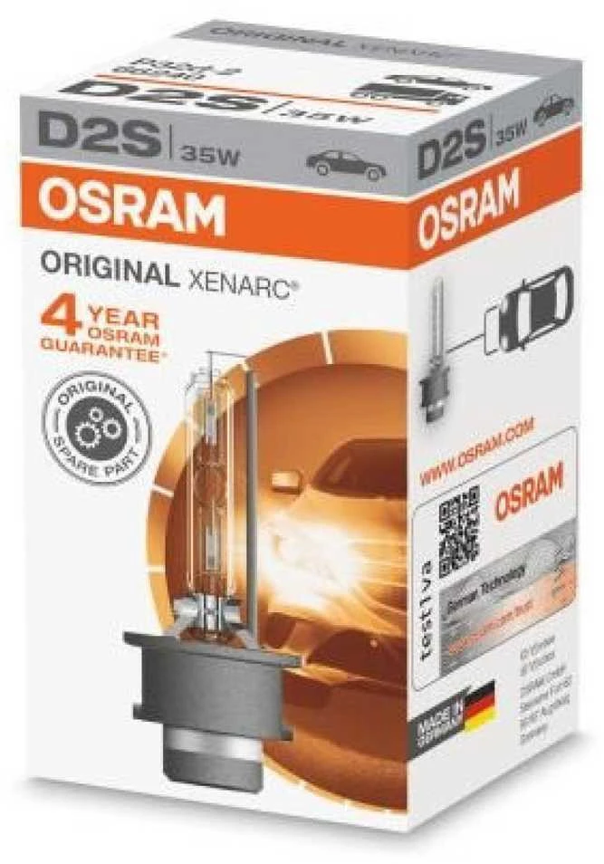 OSRAM Xenarc Original automobilinė lemputė D2S 85V 35W P32d-2 1 vnt. 4 metų garantija