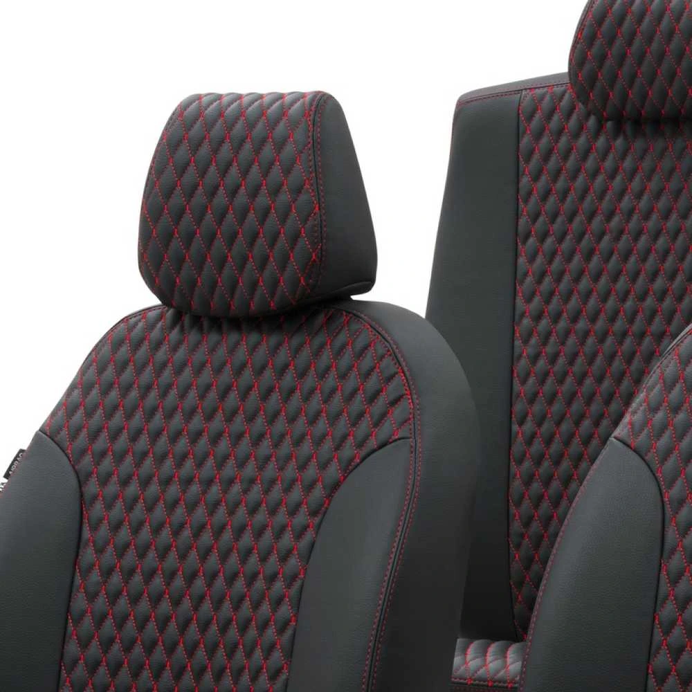 Otom Amsterdam sėdynių užvalkalai (eko oda) Renault Trafic II 2001-2014m. (2 vietų) 1+1