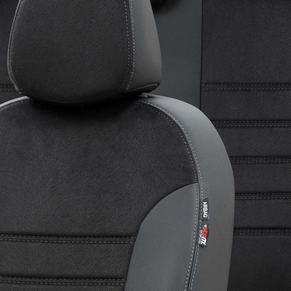 Otom London sėdynių užvalkalai (eko oda, medžiaginiai) Renault Clio II 1998-2010m.
