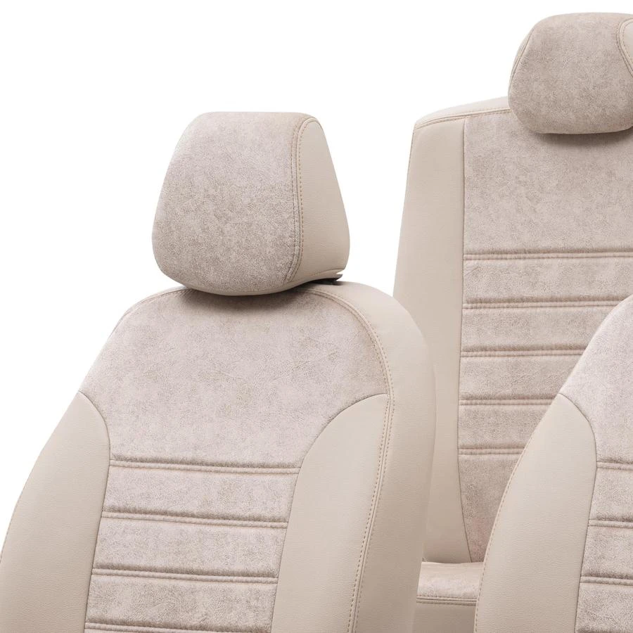 Otom Milano sėdynių užvalkalai (eko oda, medžiaginiai) Opel Vivaro I 2001-2014m. (8 vietų)