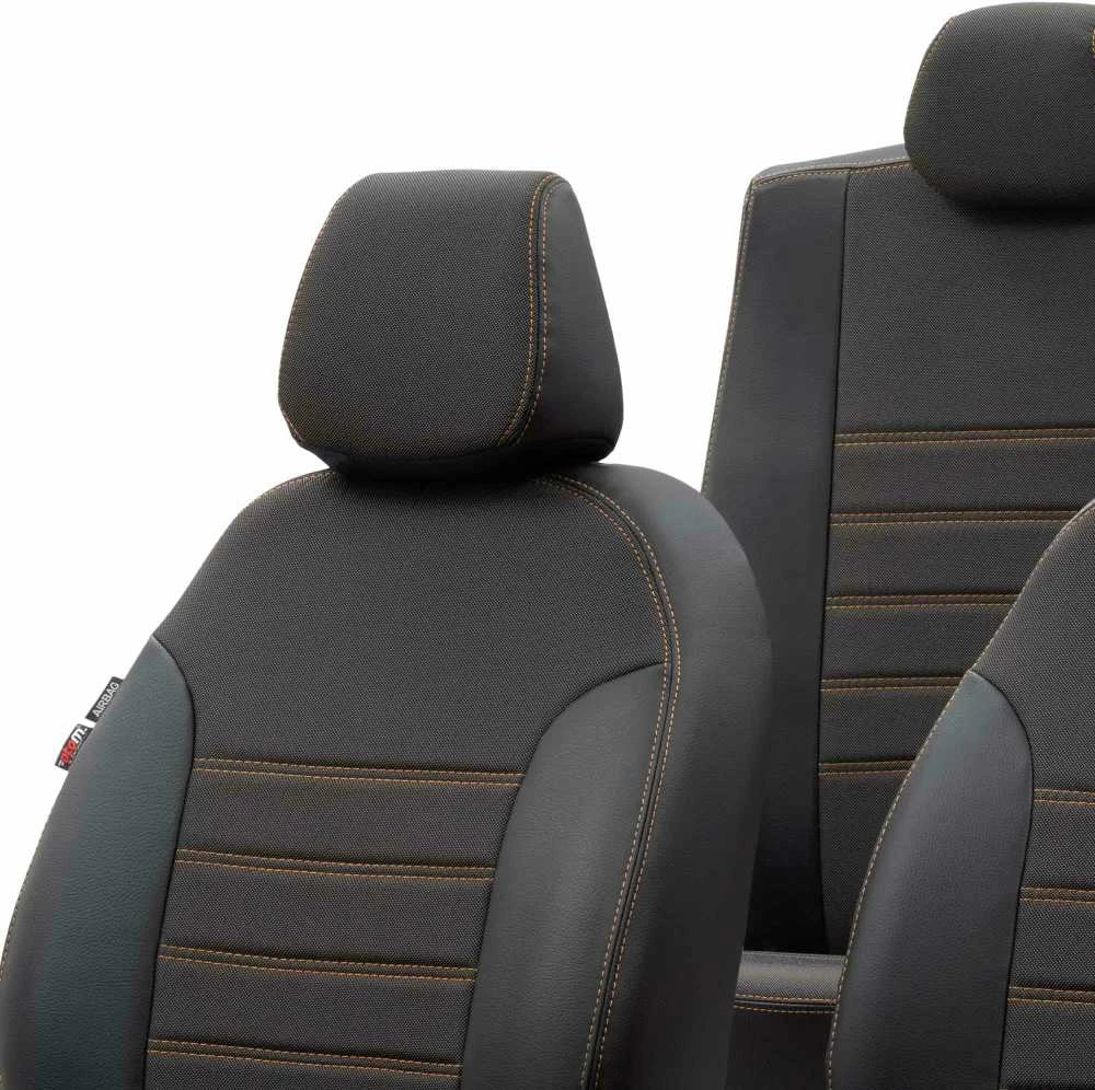 Otom Paris sėdynių užvalkalai (eko oda, medžiaginiai) Nissan Qashqai I 2007-2013m. (5 vietų)