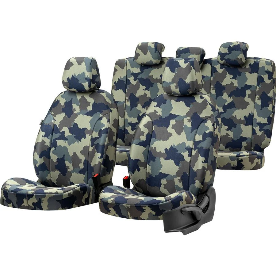 Otom Safari sėdynių užvalkalai (medžiaginiai) Mercedes-Benz C Klasė W203 2000-2007m. (Universalas)