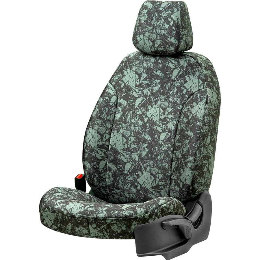 Otom Safari sėdynių užvalkalai (medžiaginiai) Volkswagen Crafter I 2006-2016m. (3 vietų)