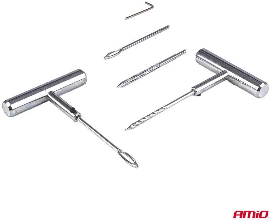 Padangų taisymo rinkinys – 25 vnt., AMIO-04692