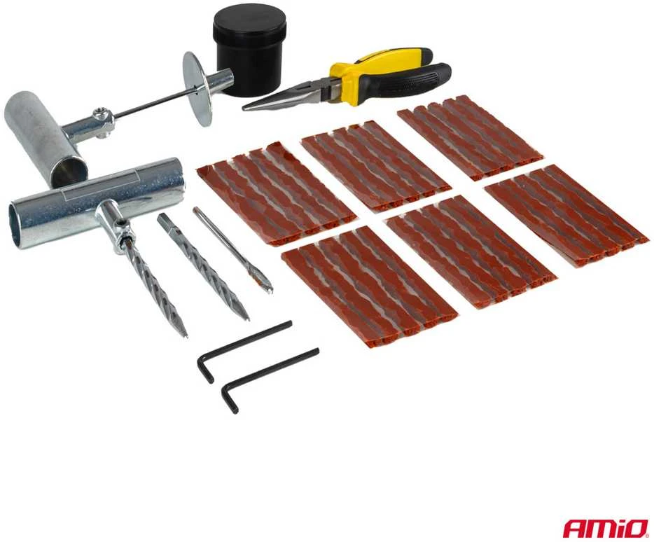 Padangų taisymo rinkinys – 38 vnt. AMIO-04693