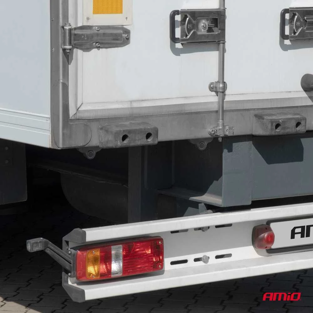 Parkavimo pagalbos sistema TRUCK/BUS, 4 juodi jutikliai su garsiniu signalu 19 mm AMIO-02278