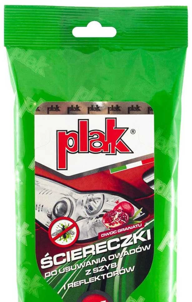 Parys PLAK servetėlės nuo vabzdžių likučių, 24 vnt., granatų kvapas