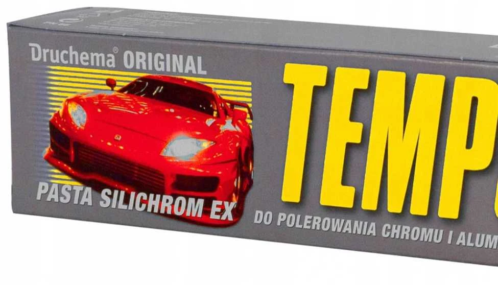 Amio Parys TEMPO Chromuotų paviršių poliravimo pasta, 120 g