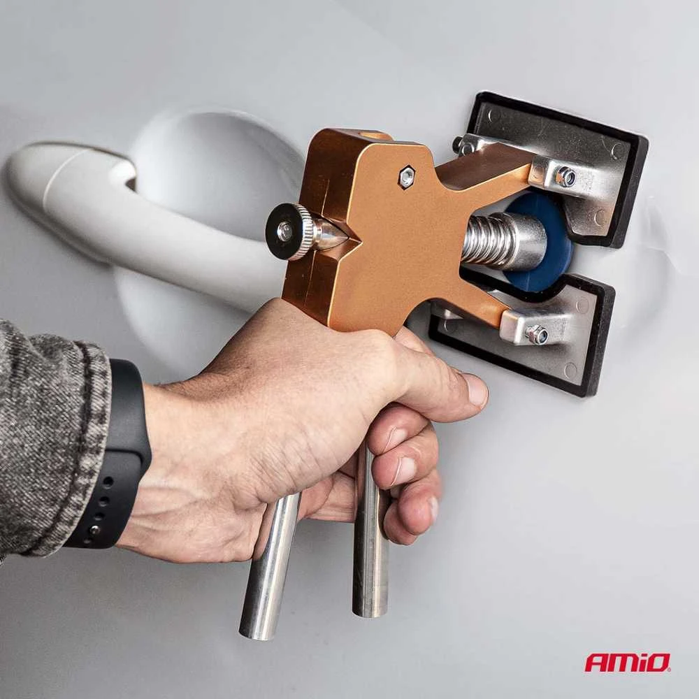 PDR kėbulo įlenkimų remonto rinkinys su slankiuoju traukikliu (DIY) AMIO-04599
