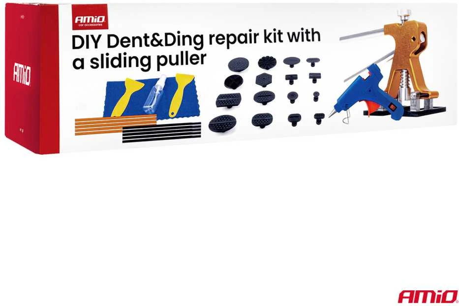 PDR kėbulo įlenkimų remonto rinkinys su slankiuoju traukikliu (DIY) AMIO-04599