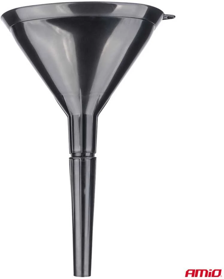 Plastikinis universalus piltuvėlis su sieteliu, 3 dalių, elipsės formos, 14 cm AMIO-04037