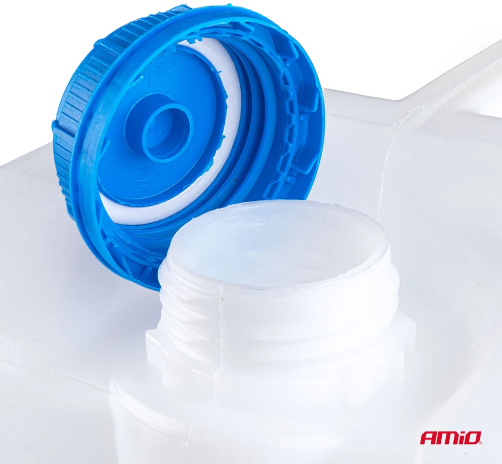 Vandens talpa plastikinėje pakuotėje su čiaupu 10l balta amio-05143