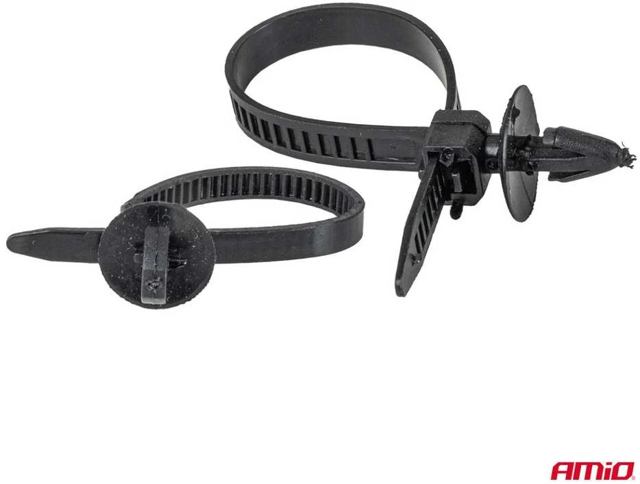 Plastiko suvirinimo rinkinys su kaiščiais ir segtukais, 1211 vnt. AMIO-04746