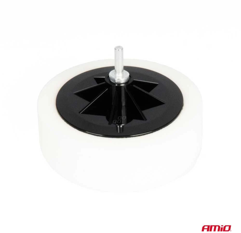 Poliravimo kempinių rinkinys, 3 vnt. 150 mm su M14 adapteriu AMIO-03703