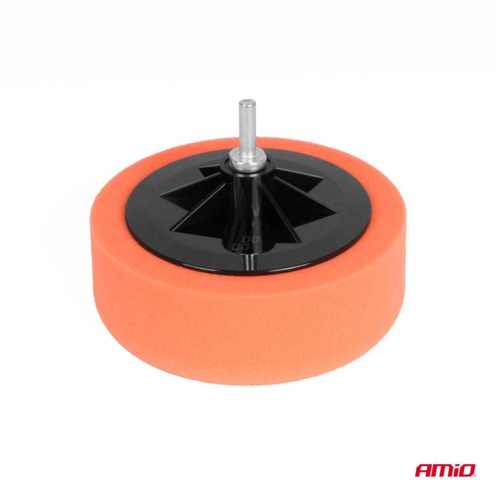 Poliravimo kempinių rinkinys, 3 vnt. 150 mm su M14 adapteriu AMIO-03703