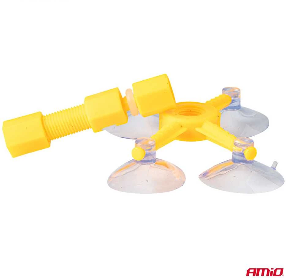 Priekinio stiklo taisymo rinkinys su aplikatoriumi ir siurbtuku DIY AMIO-04792