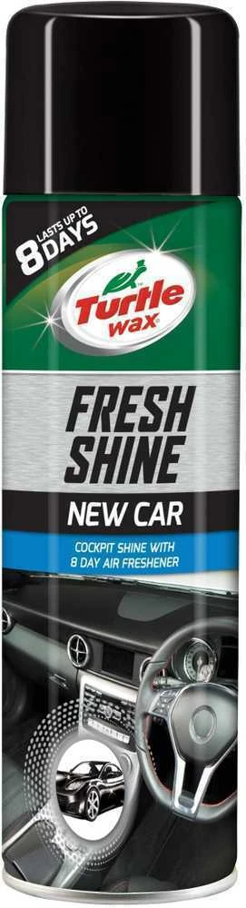 TURTLE WAX Fresh Shine New Car, salono plastiko blizgiklis, 500 ml