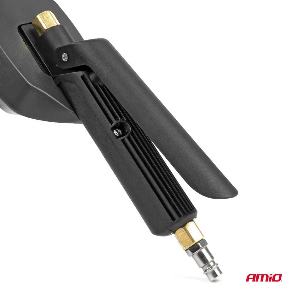 Pripūtimo pistoletas su skaitmeniniu manometru 18 bar AMIO-04482