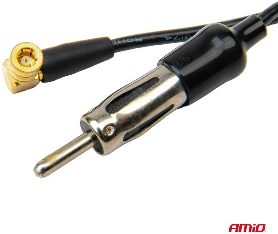 Radijo antenos signalo stiprintuvas 12V DAB/FM AMIO-04134