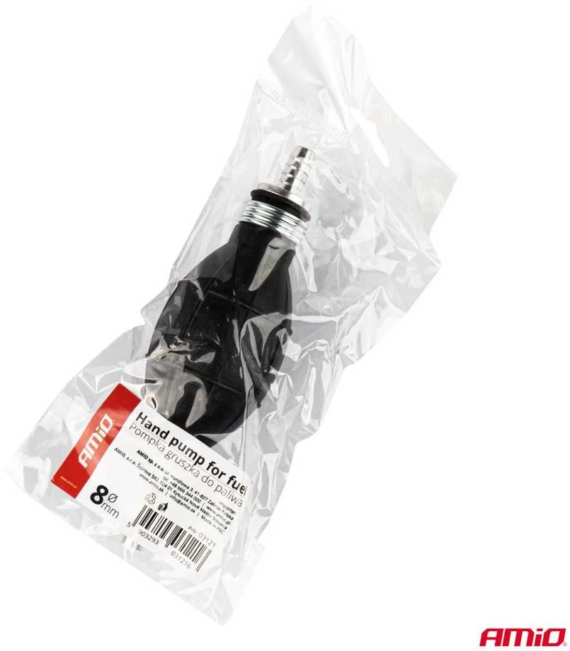 Rankinė pompa kuro siurbimui, jungtis 8 mm, AMIO-03121