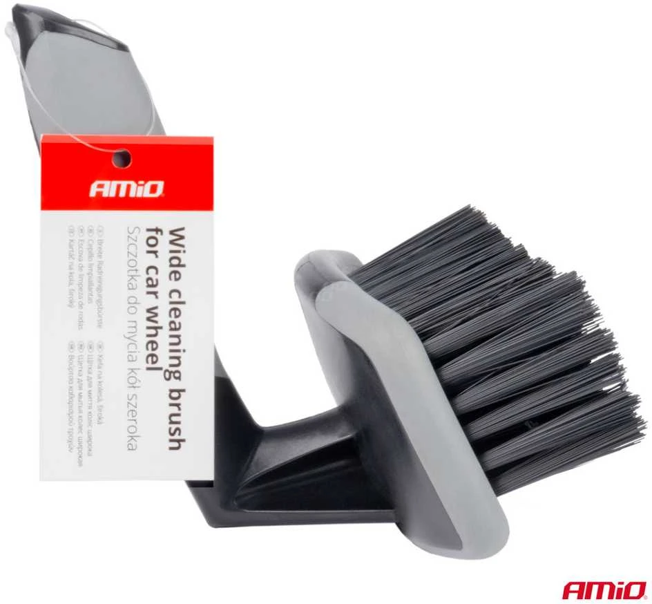 Ratlankių valymo šepetys 17 cm AMIO-04030