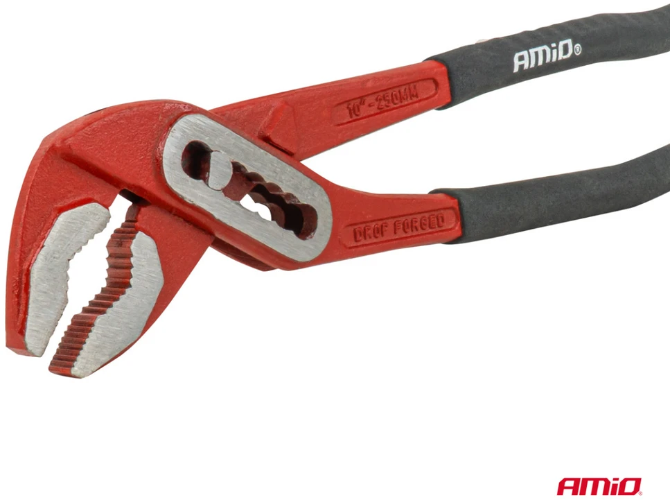 Reguliuojamos santechninės replės, 250 mm / 10", AMIO-04979
