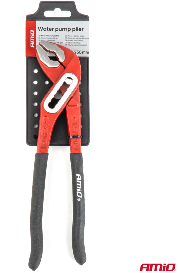 Reguliuojamos santechninės replės, 250 mm / 10", AMIO-04979
