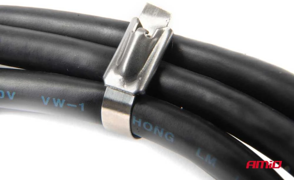 Replės metalinėms kabelių apkaboms AMIO-04328