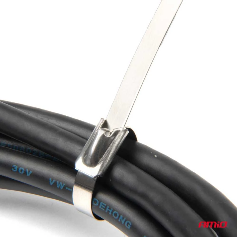 Replės metalinėms kabelių apkaboms AMIO-04328